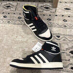 adidas Top Ten De Sneakers Men's Size 11 Black/ White/ Red S24115